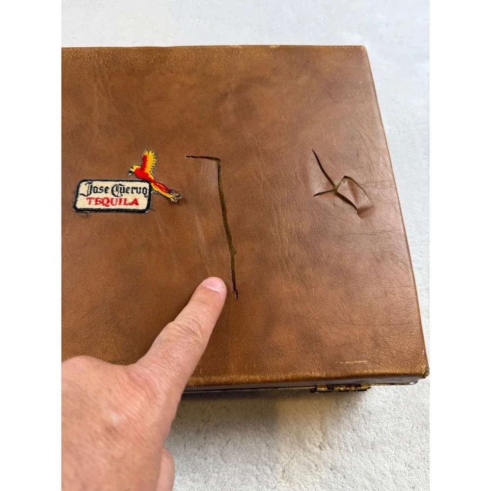 Vintage Jose Cuervo Tequila cassette Briefcase‎ Made in USA